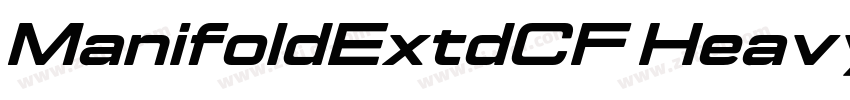 ManifoldExtdCF Heavy字体转换 ManifoldExtdCF Heavy字体转换